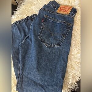 Levi's Men's Straight Blue Jeans